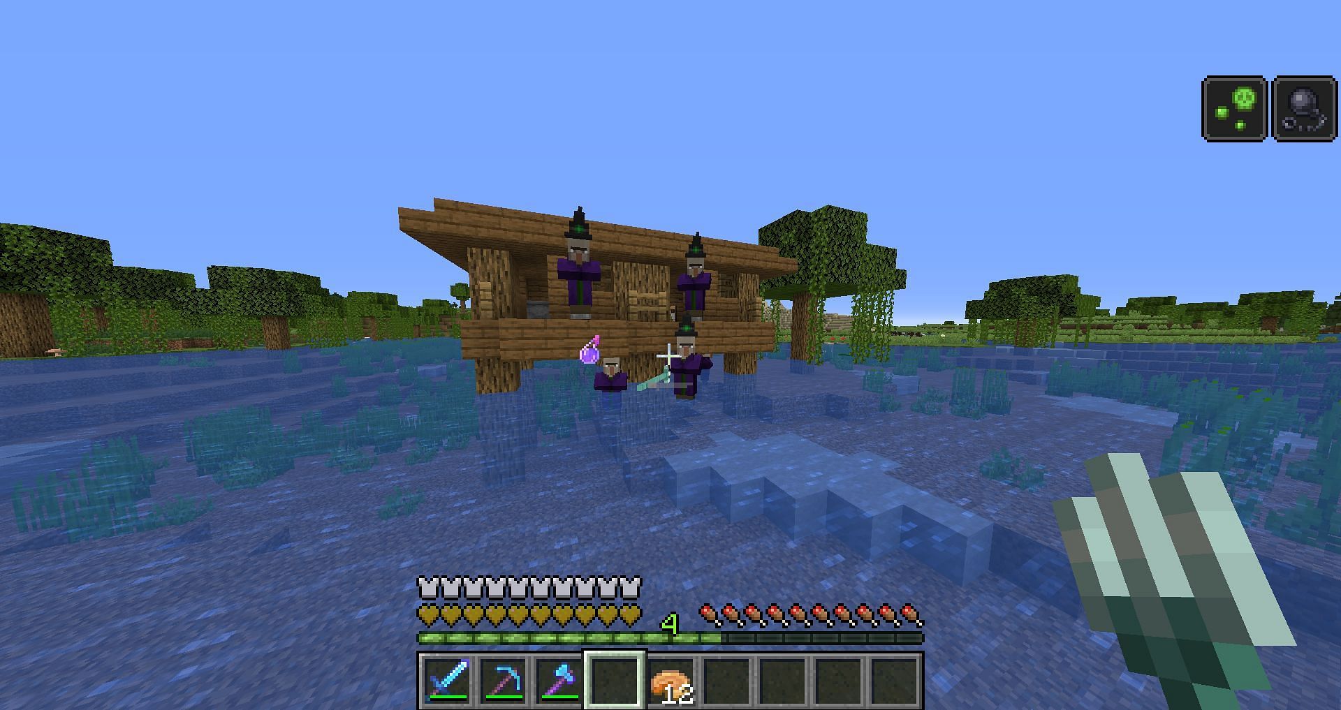 Swamp hut (Image via Minecraft)