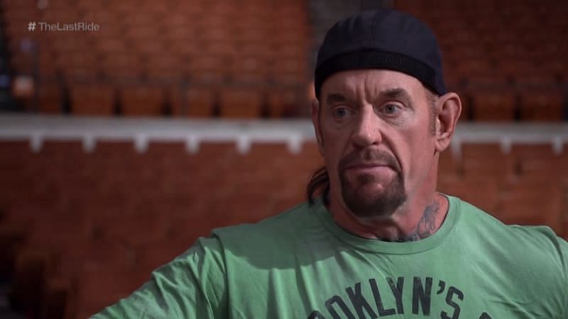 The Undertaker appearing on the WWE series The Last Ride