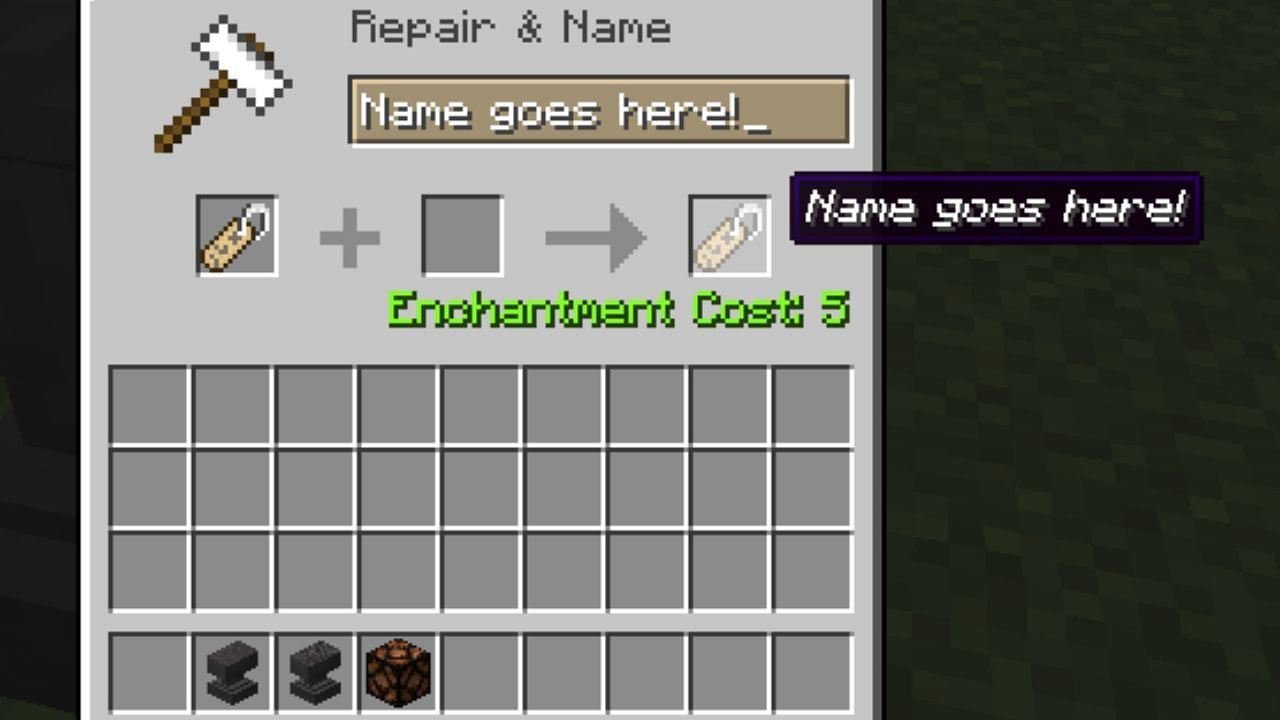Name tags in Minecraft (Image via Minecraft)