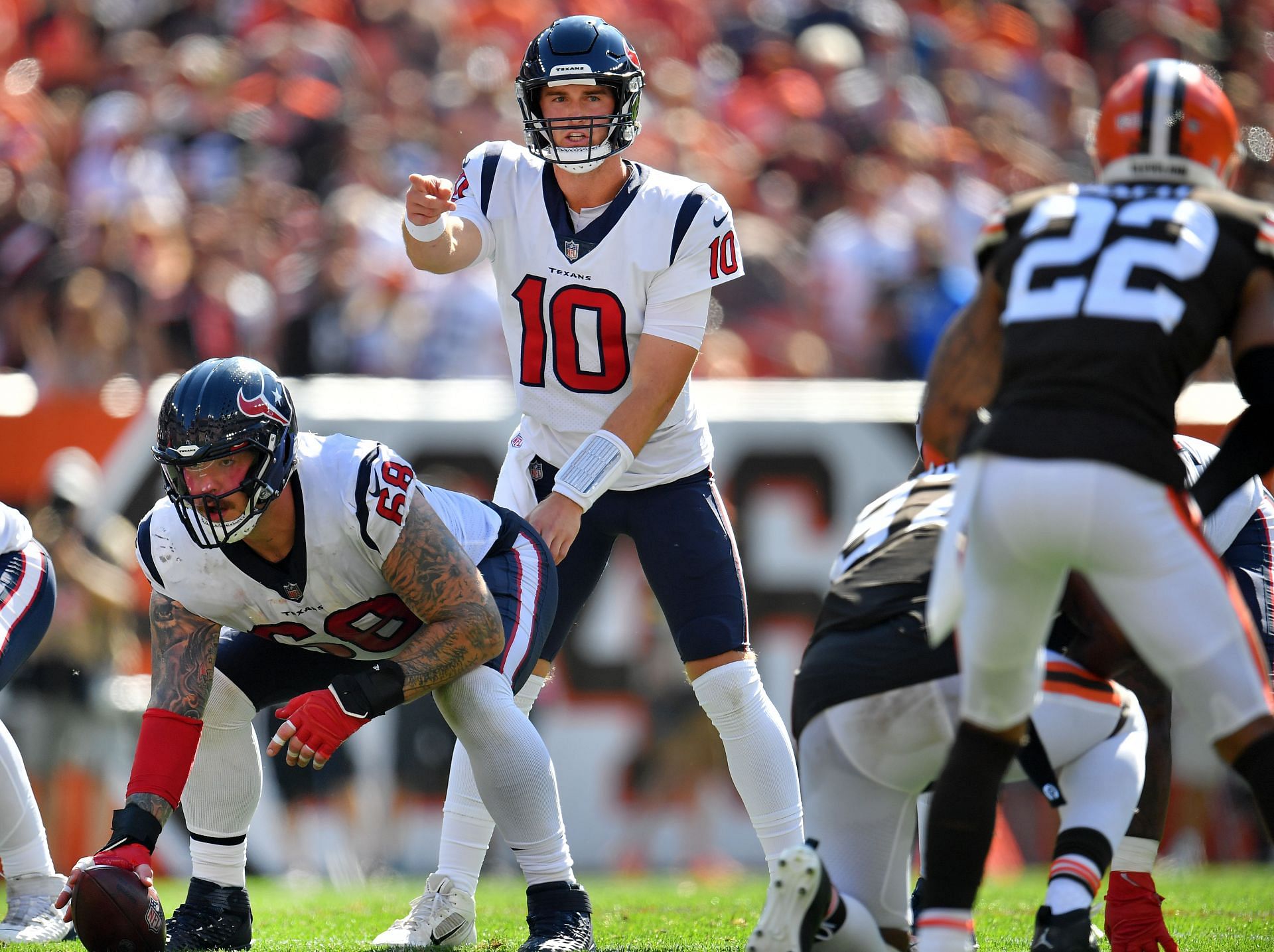 Rookie QB Davis Mills has been granted the Texans' starting duties for the rest of the season (Photo: Getty)