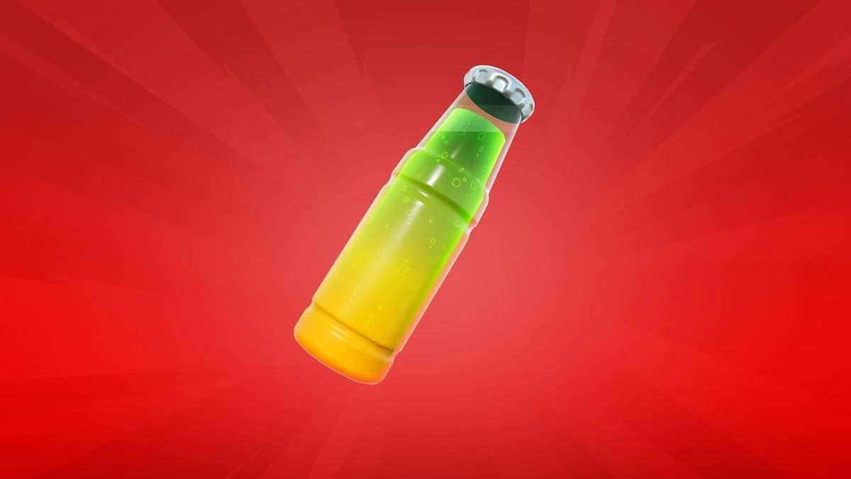 Chapter 3 introduced a tasty looking Guzzle Juice (Image via Epic Games)