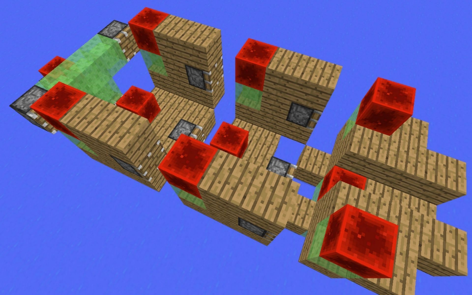 A flying ship (Image via Minecraft Wiki)