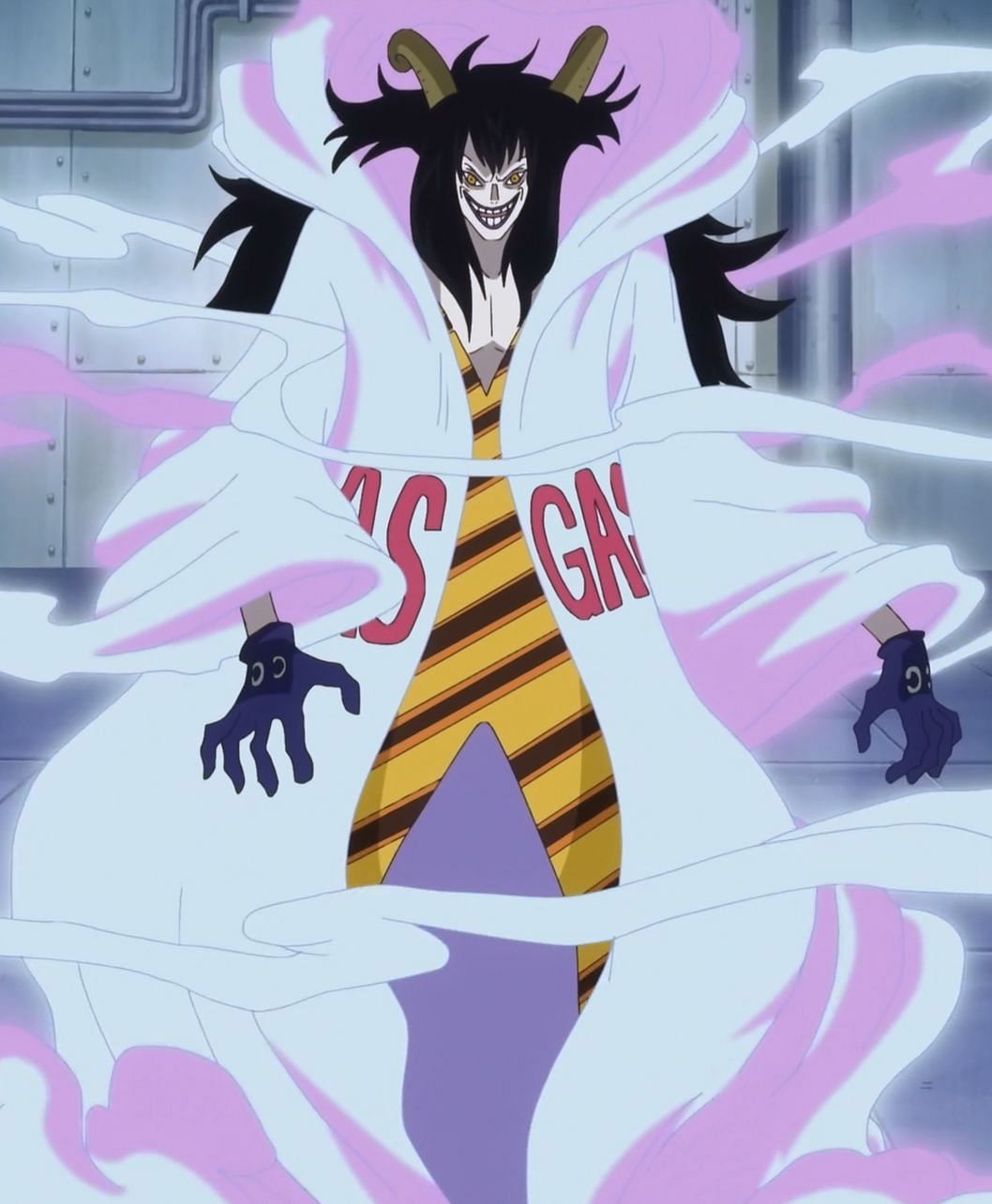 Caesar Clown as seen in the One Piece anime (Image via Toei Animation)