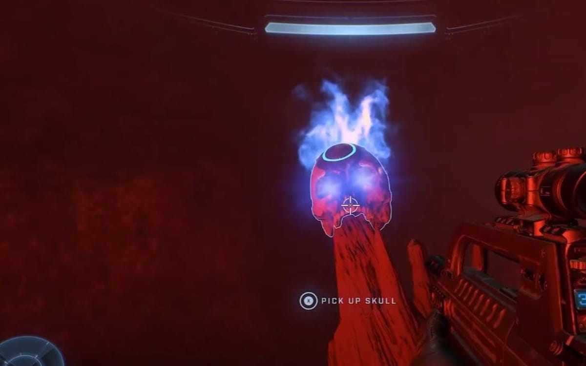 Where to find the Black Eye skull in Halo Infinite