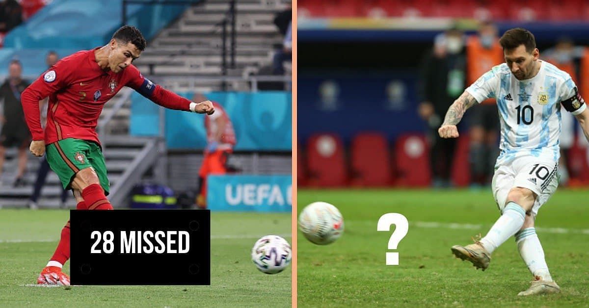 Even Messi and Ronaldo have not managed to convert all of their penalty kicks