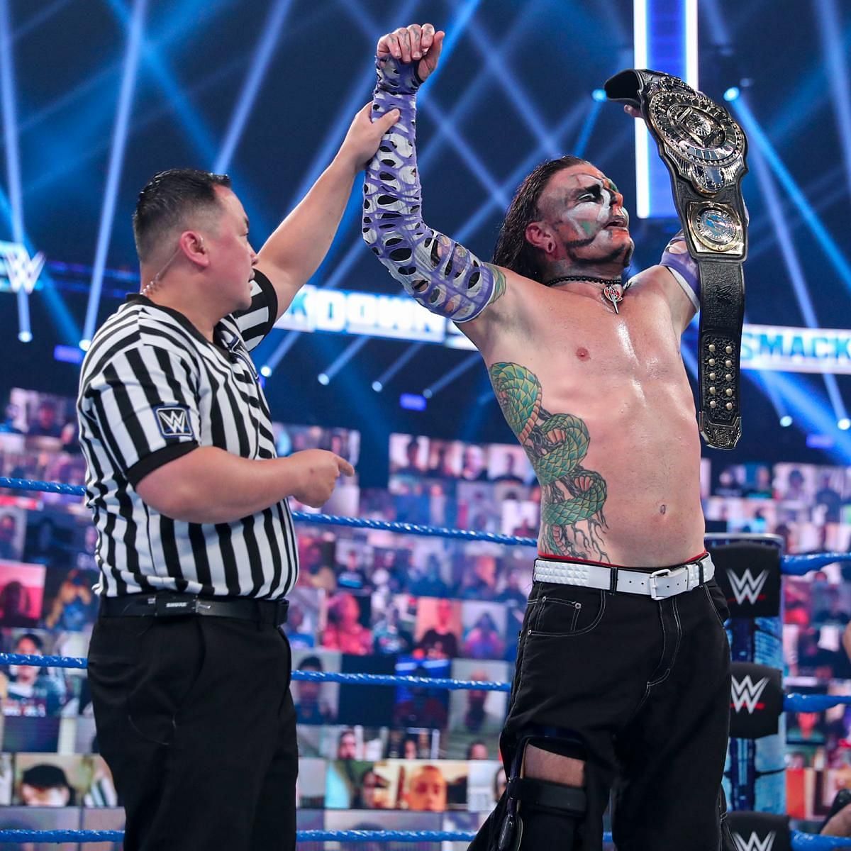 Jeff Hardy won the IC Championship two days before SummerSlam 2020