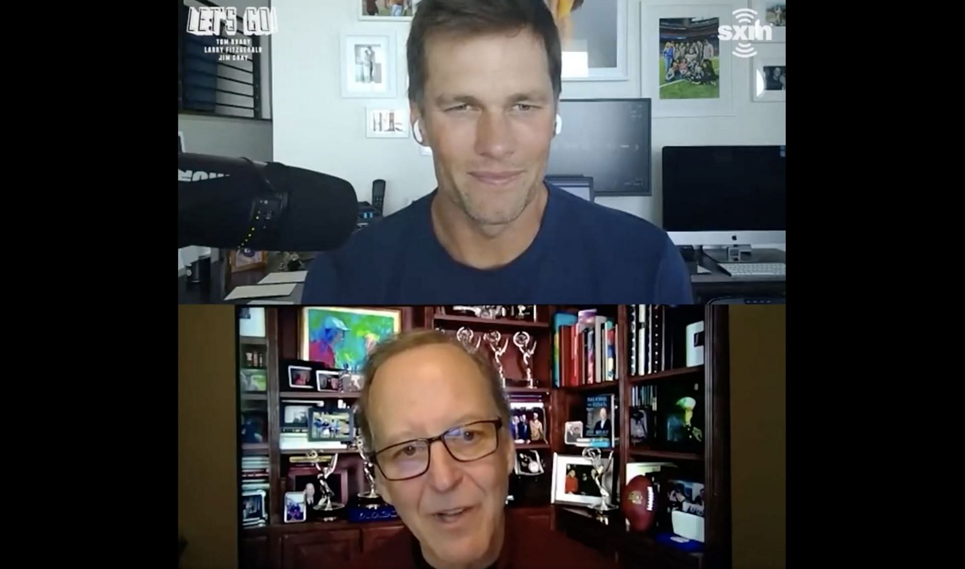 Tom Brady speaks with Jim Gray on a video posted to Brady&#039;s Twitter.
