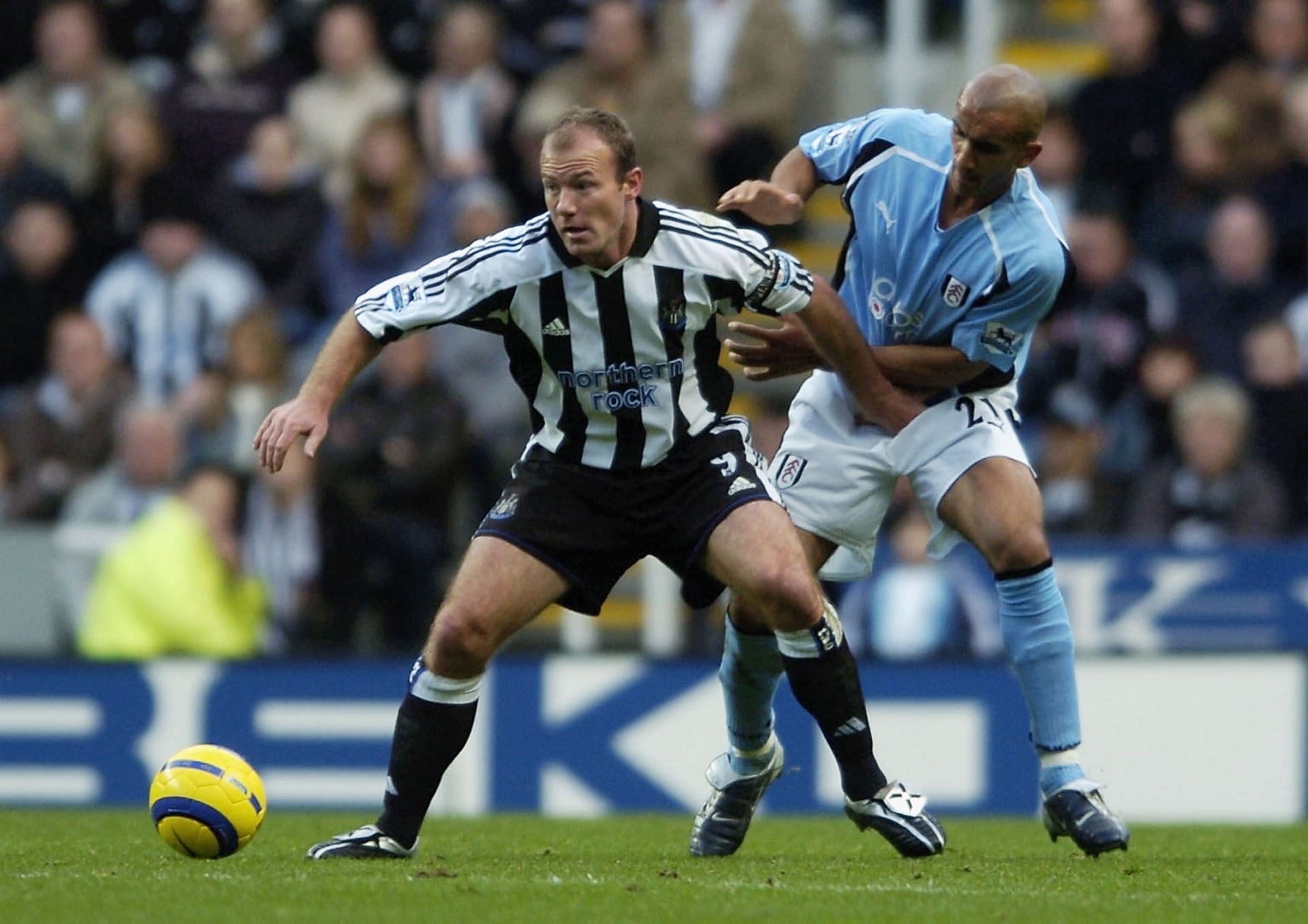 Alan Shearer (left) Newcastle United v Fulham (2004)