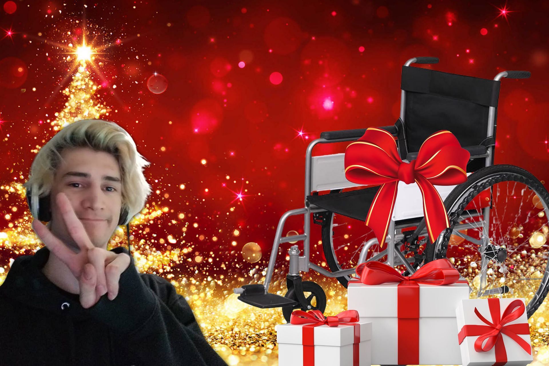 xQc reacts to an emotional thank you message from a viewer (Image via SportsKeeda)