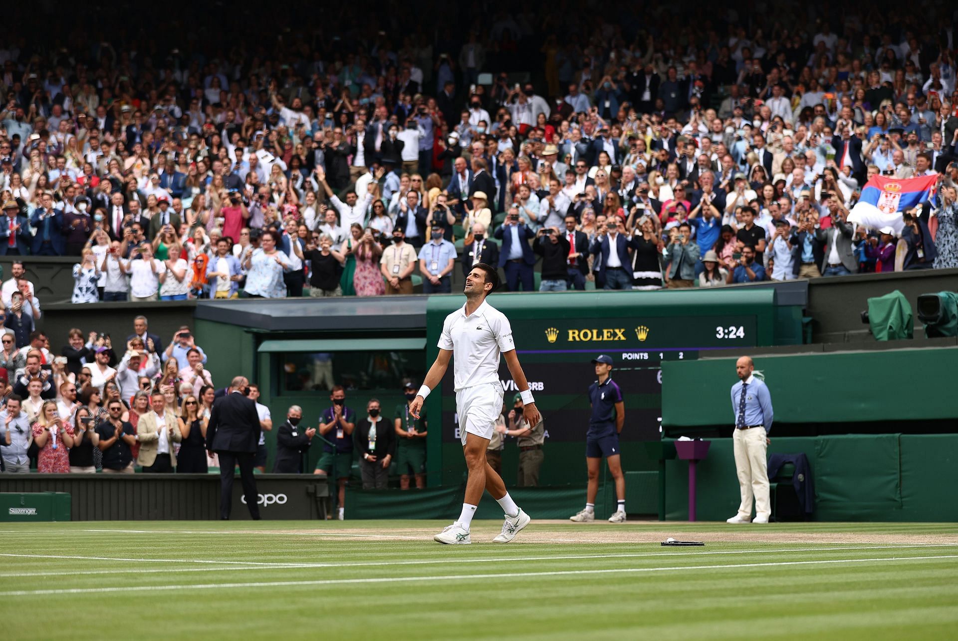 Novak Djokovic won Wimbledon to get his 20th Grand Slam