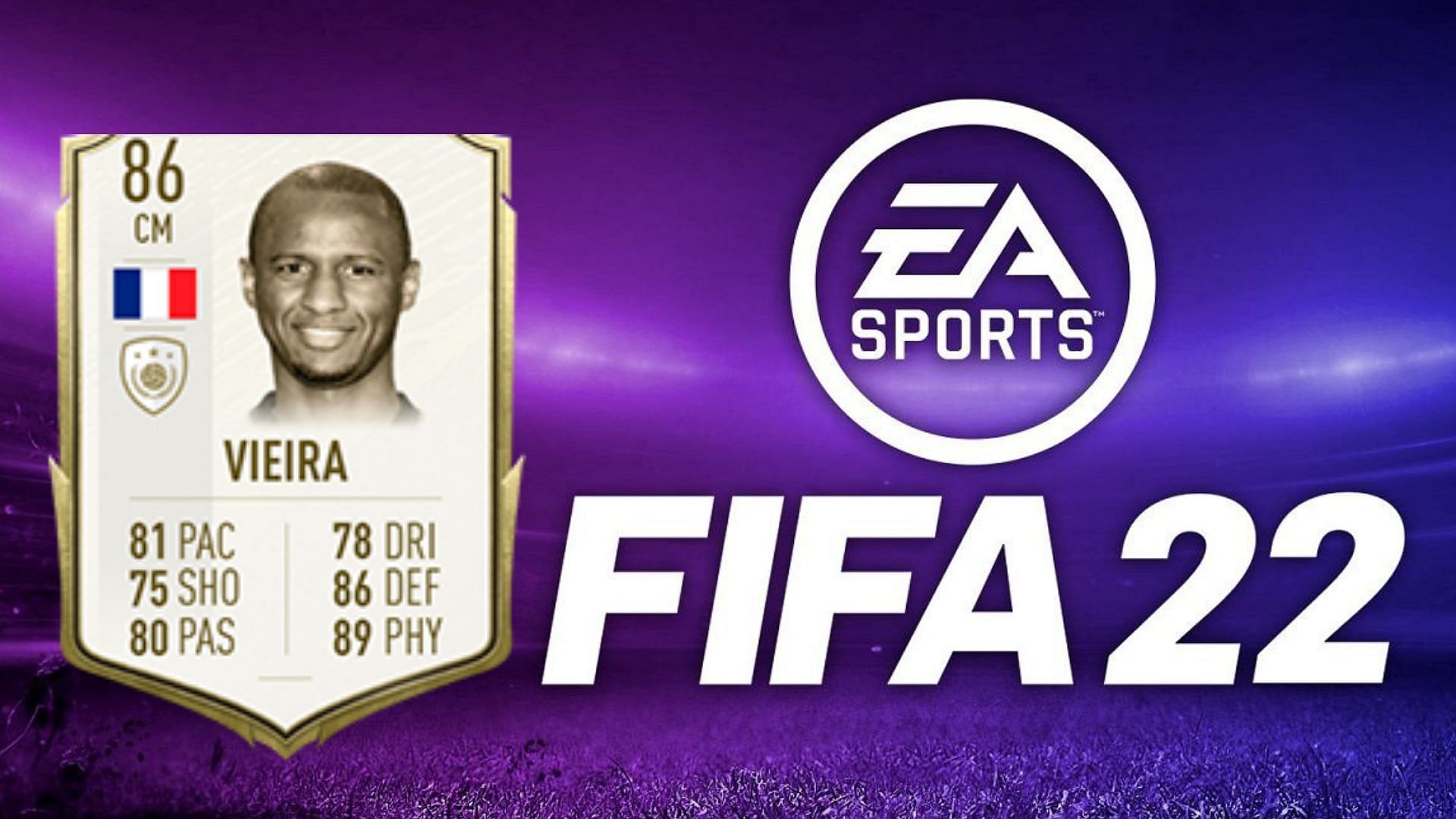 Vieira base icon SBC is live in FIFA 22 (Image via Sportskeeda)