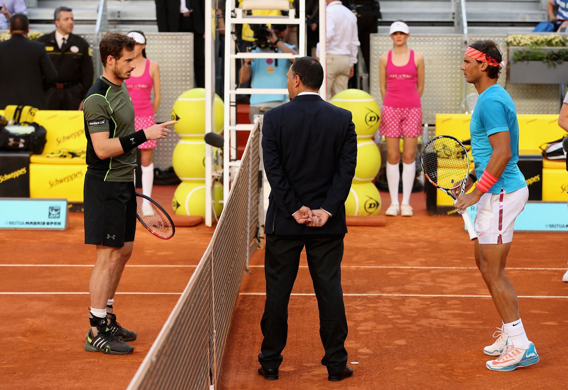 Rafael Nadal leads the head-to-head against Andy Murray.