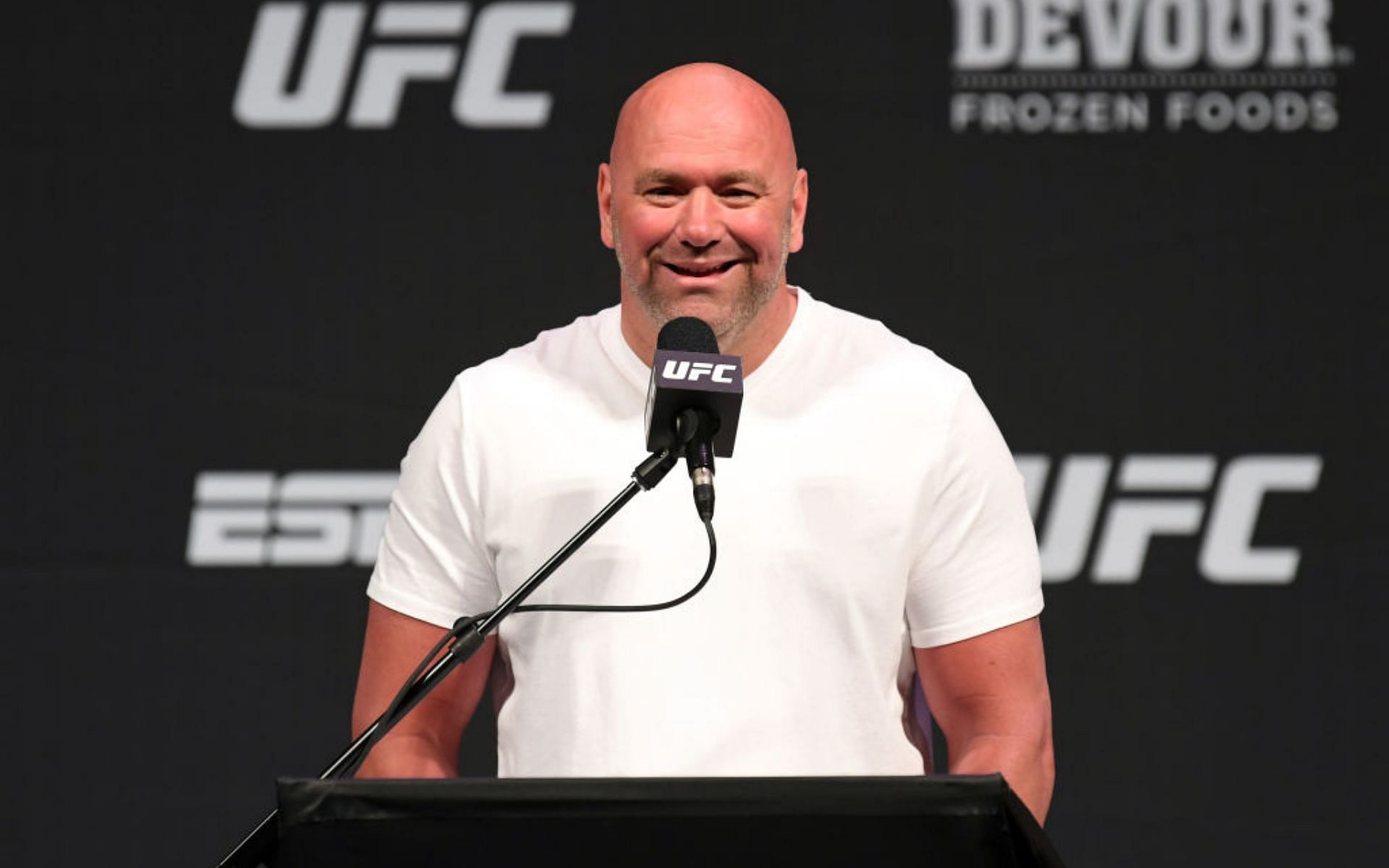 The UFC President, Dana White, is a magnanimous man