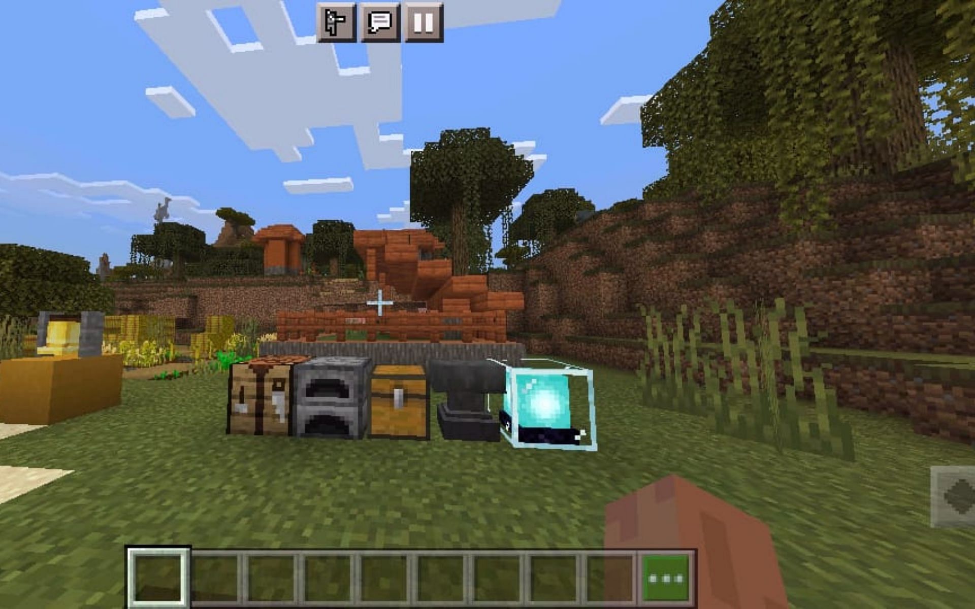 Utility blocks (Image via Minecraft)