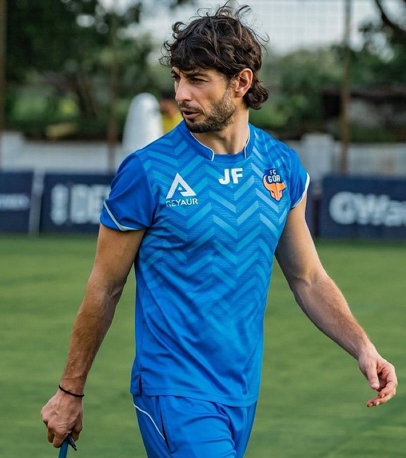 FC Goa&#039;s Juan Ferrando in a training session for the Gaurs (Image Courtesy: FC Goa)