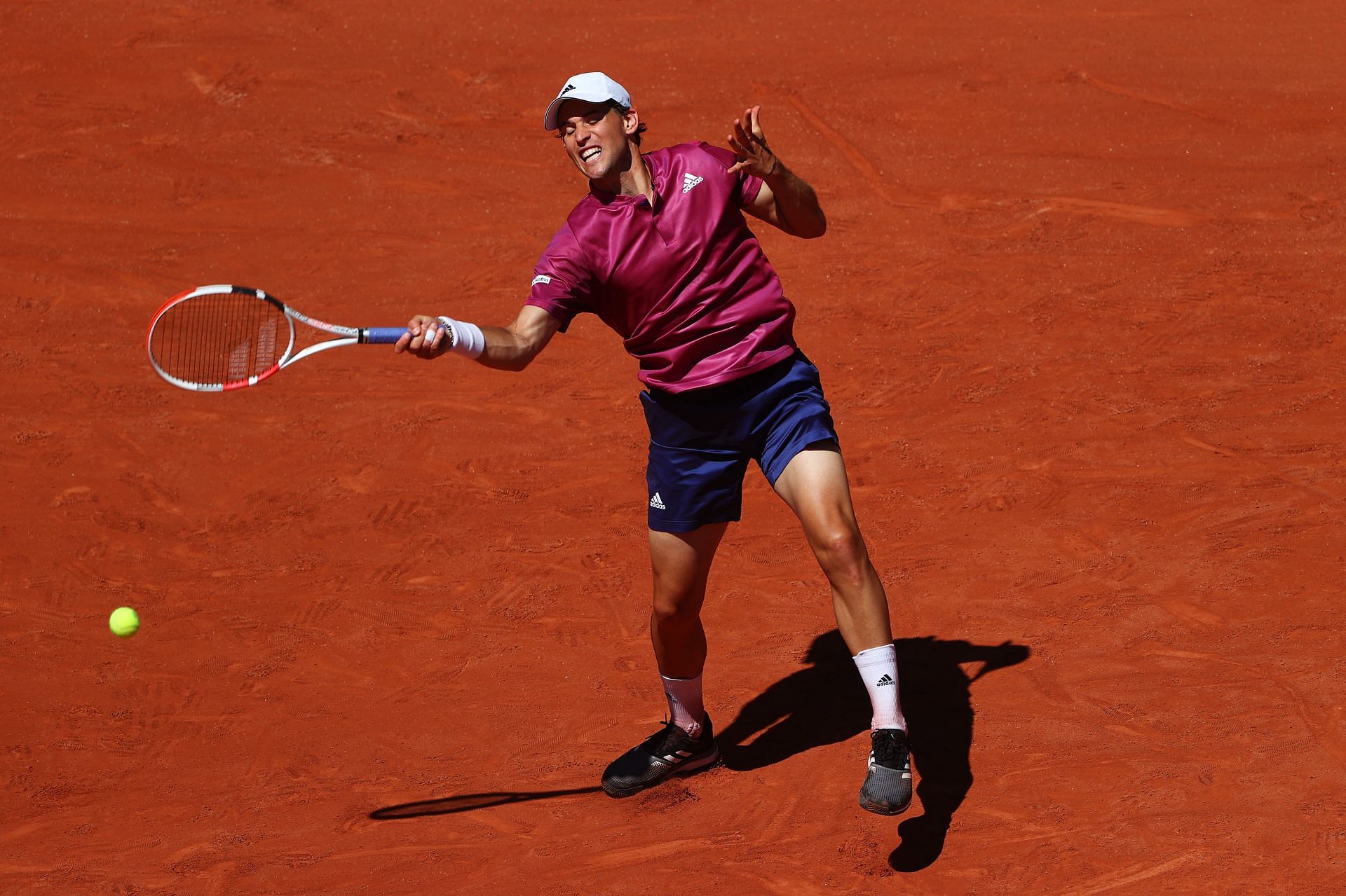 Dominic Thiem at the 2021 French Open - Day One