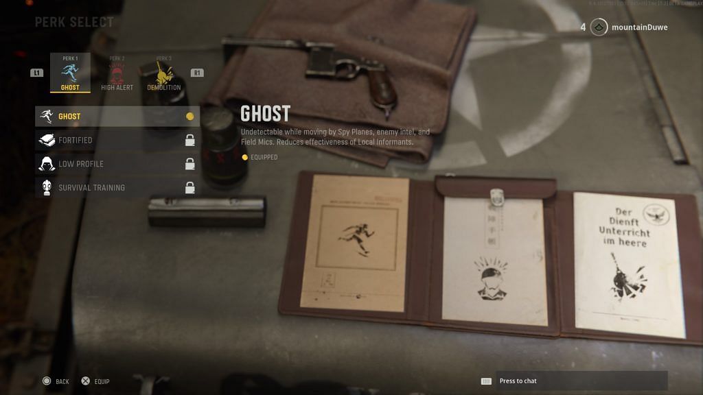 Ghost in COD: Vanguard. (Image via Activision)