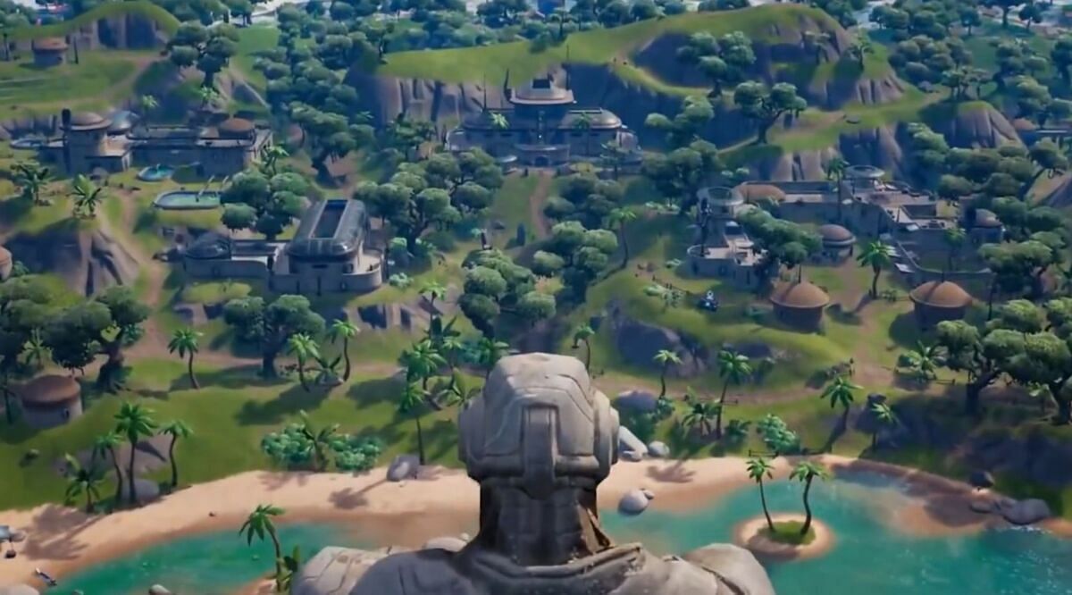 Chapter 3 map has been leaked and players can spot Chapter 1 POIs all over the new map suggesting a return of classics (Image via YouTube/ Sinx6)
