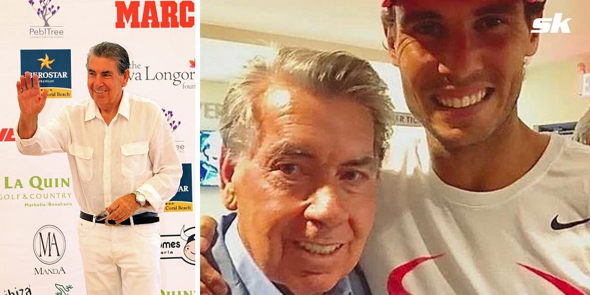 Rafael Nadal has paid tribute to Manolo Santana, who died at the age of 83