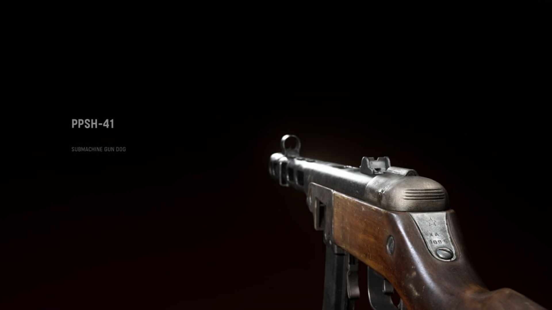 A look at the PPSh-41. (Image via Activision)