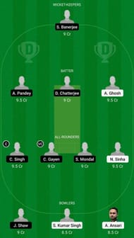 BUB vs SPT Dream11 Fantasy Suggestion #1
