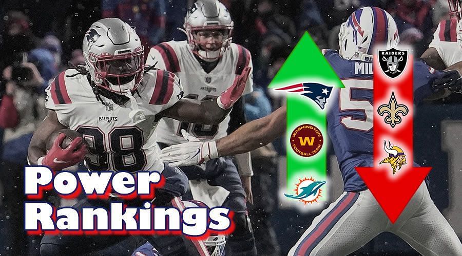 The biggest risers and fallers in the Power Rankings