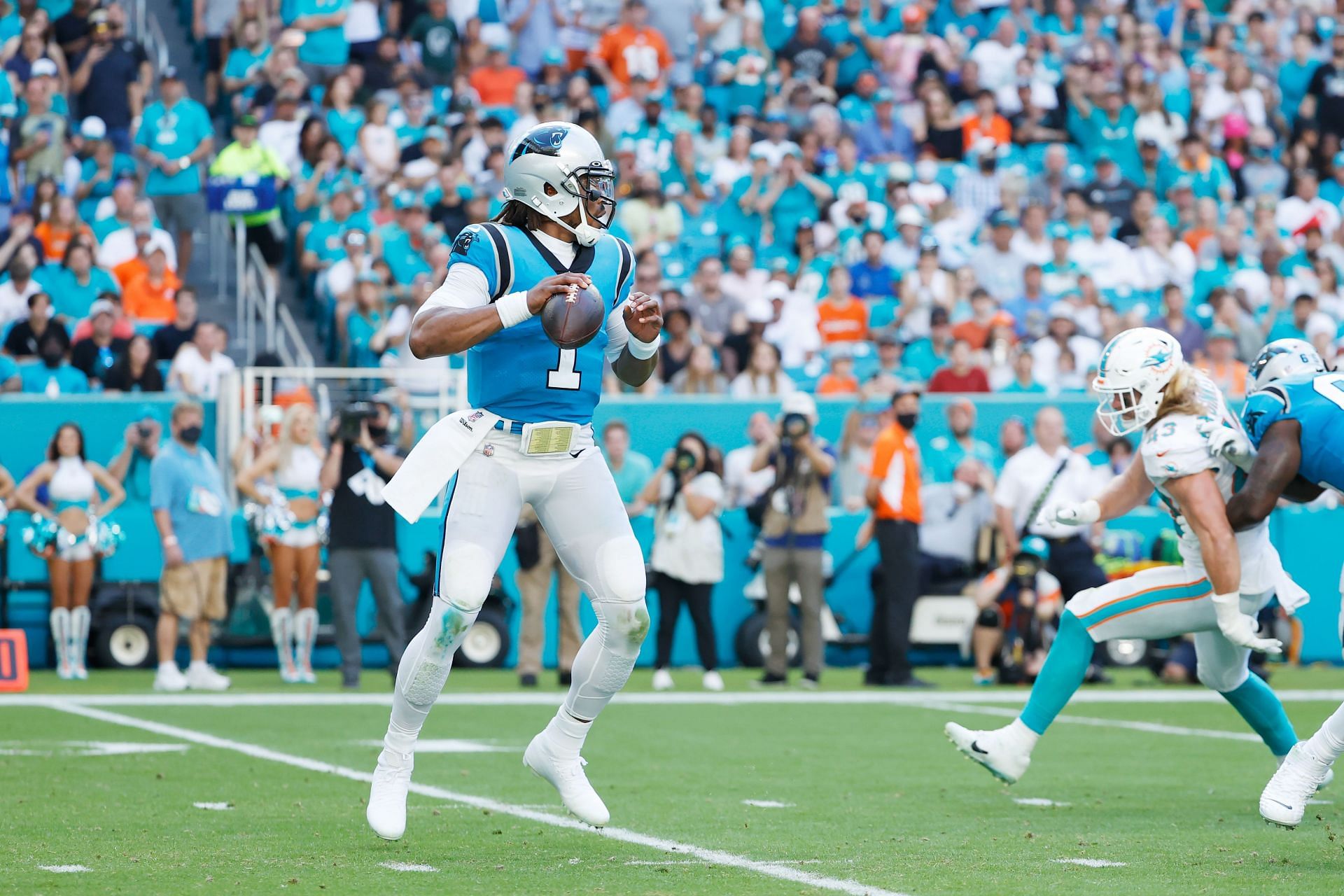 Carolina Panthers quarterback Cam Newton