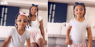 Watch: Serena Williams shares heartwarming video of daughter Olympia dancing