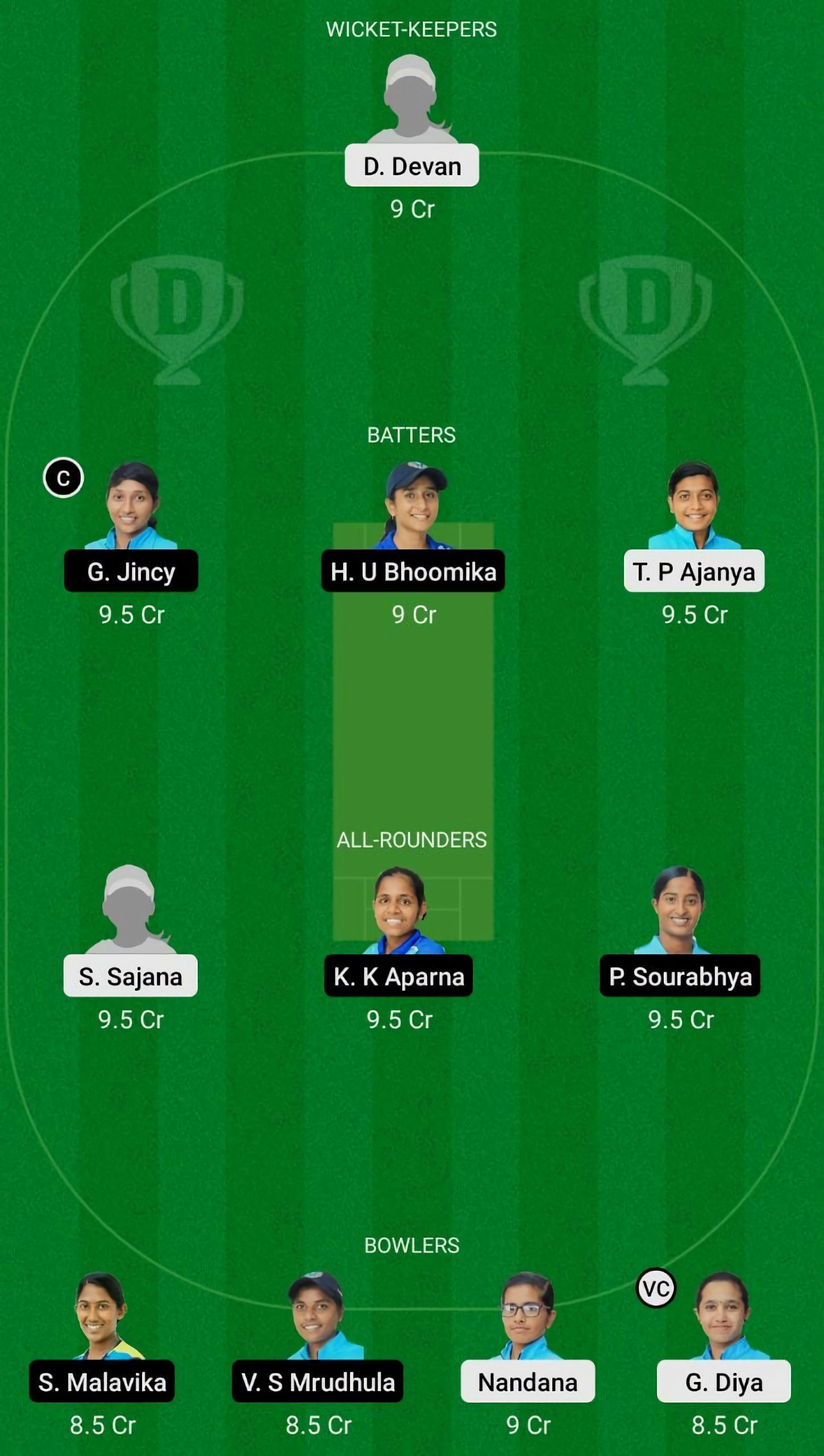 SAP vs AMB Dream11 Fantasy Suggestion #2