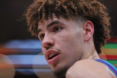 Charlotte Hornets star guard LaMelo Ball