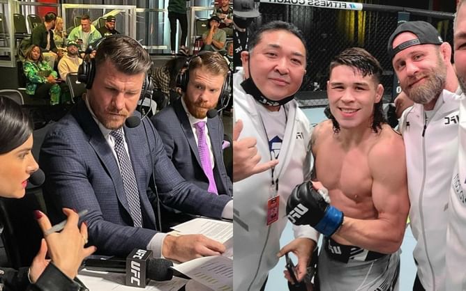 "Trying to make me look stupid on TV" - Michael Bisping slams Ricky Simon for misdirected anger after UFC Fight Night win