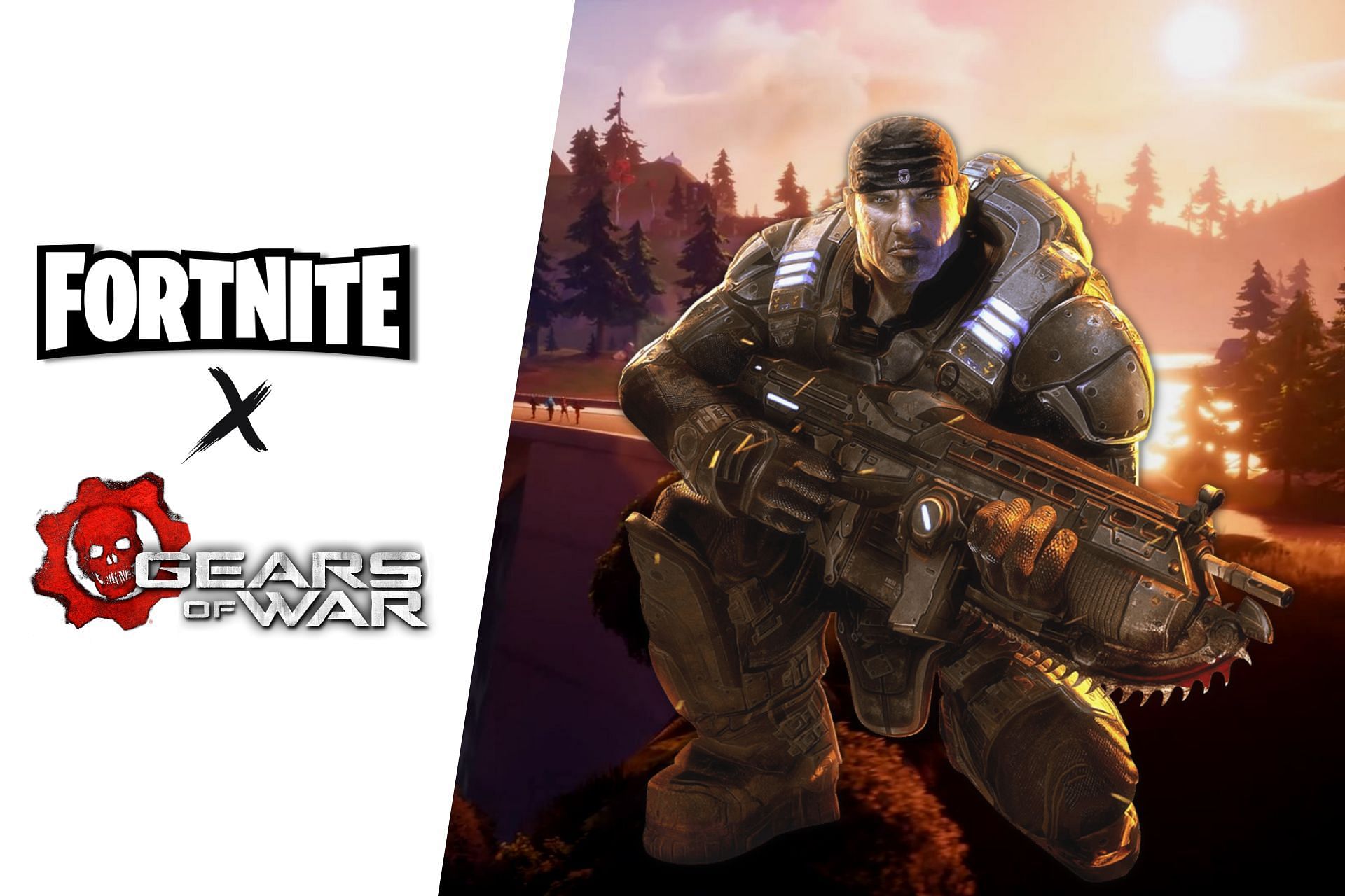 Epic Games&#039; latest Fortnite collaboration is with Gears of War, another Epic Games product (Image via Sportskeeda)