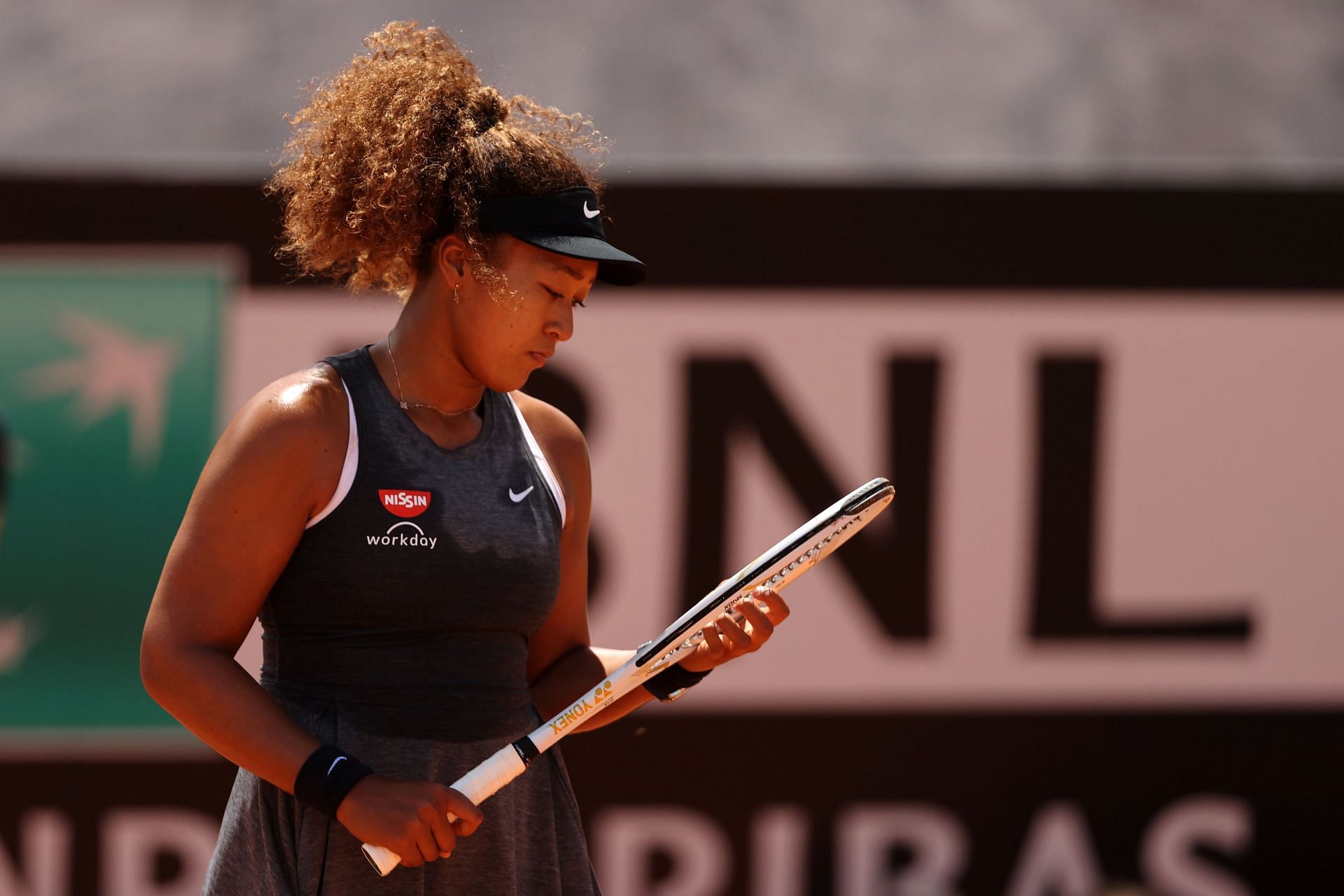 Naomi Osaka at the 2021 Italian Open