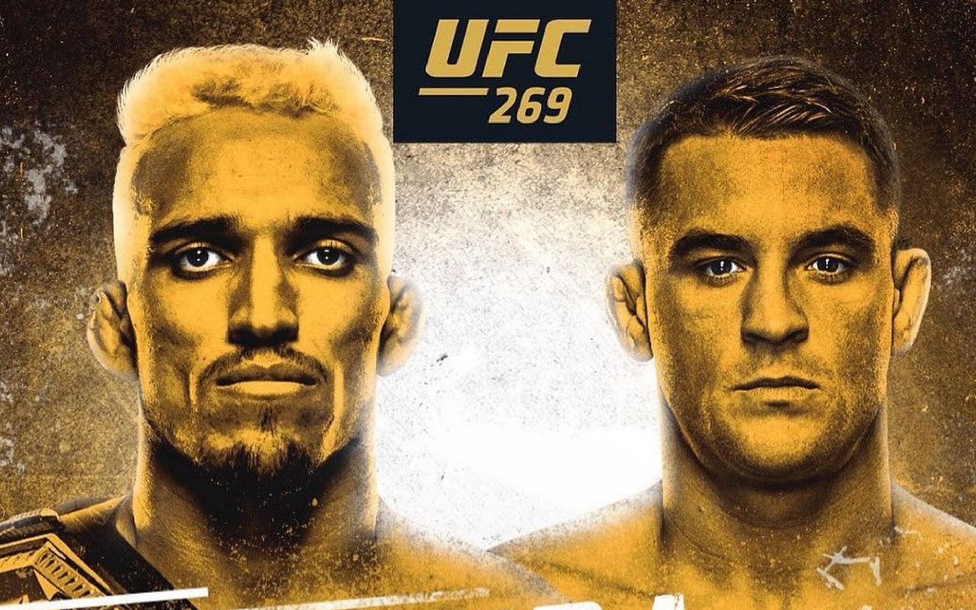 Charles Oliveira (left) and Dustin Poirier (right) [Image courtesy: @dustinpoirier]