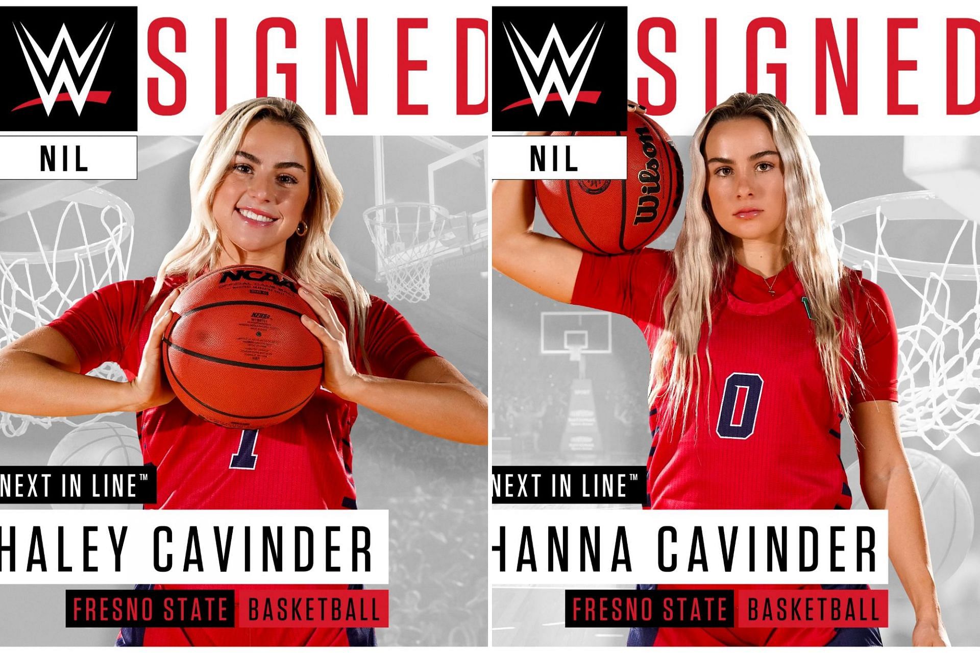 Haley and Hanna Cavinder are the most popular faces among the 15 selected athletes