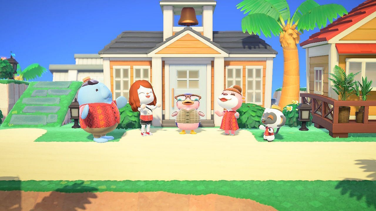 Many of the apps come with the Happy Home Paradise DLC (Image via Nintendo)