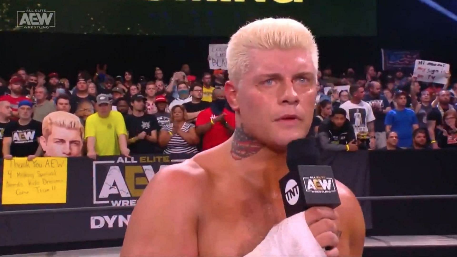 Some fans are booing the very popular Cody Rhodes. Here is some advice from a &quot;Dream.&quot;
