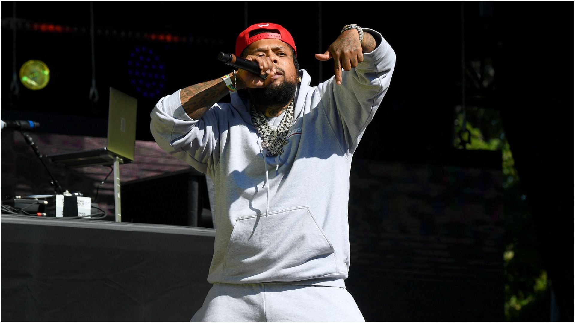 Westside Gunn was recently taken to the hospital (Image by Kevin Mazur via Getty Images)