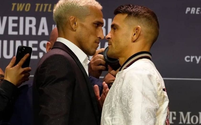 UFC 269 Dustin Poirier vs. Charles Oliveira Height, weight and MMA