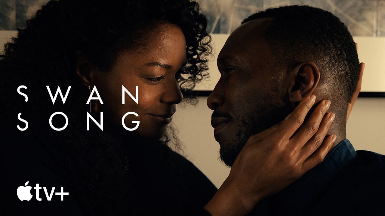 Naomie Harris and Mahershala Ali in Swan Song (Image via Apple TV)