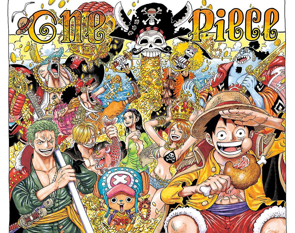Cover of One Piece chapter 1000 (image via Viz)