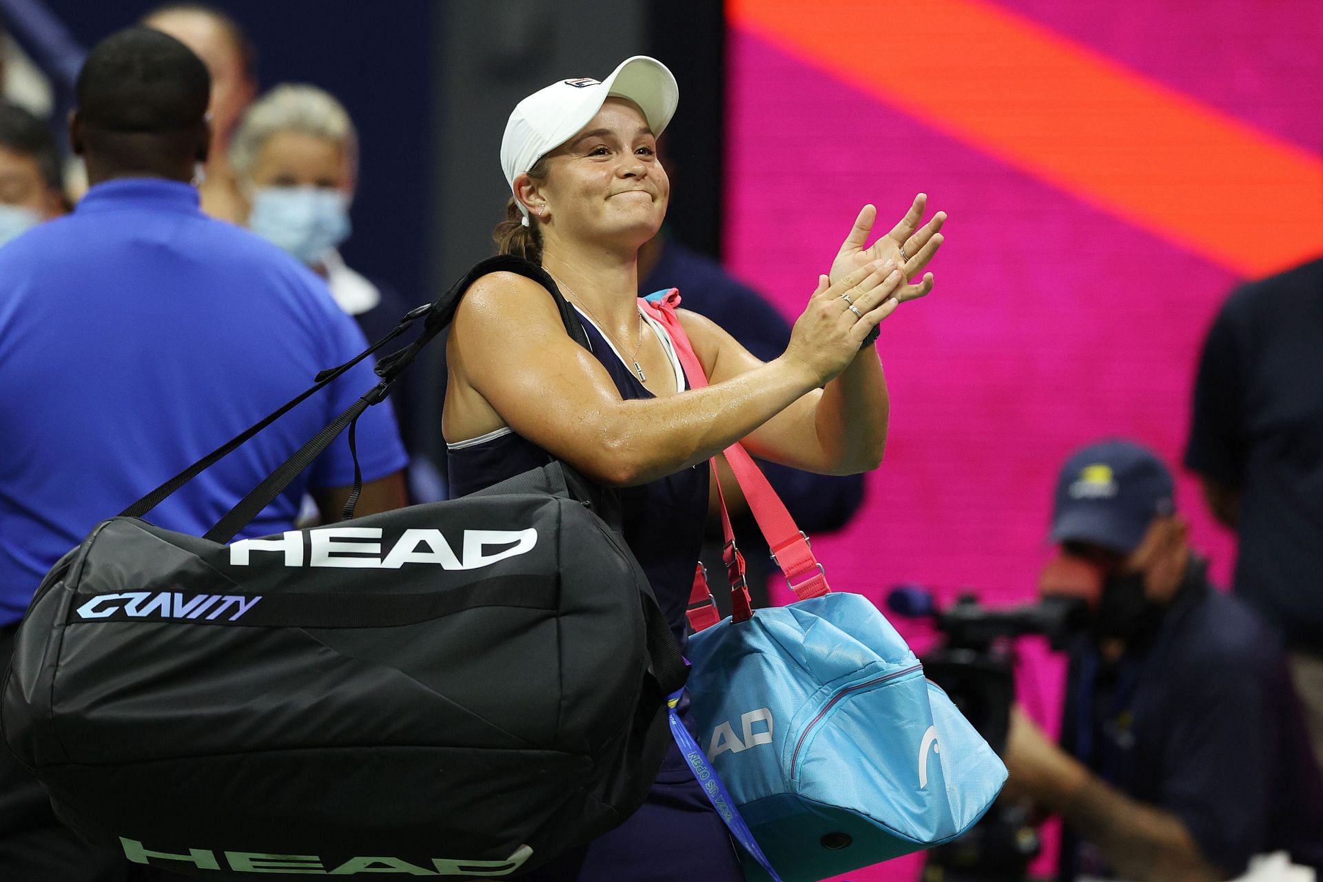 Ashleigh Barty at the 2021 US Open