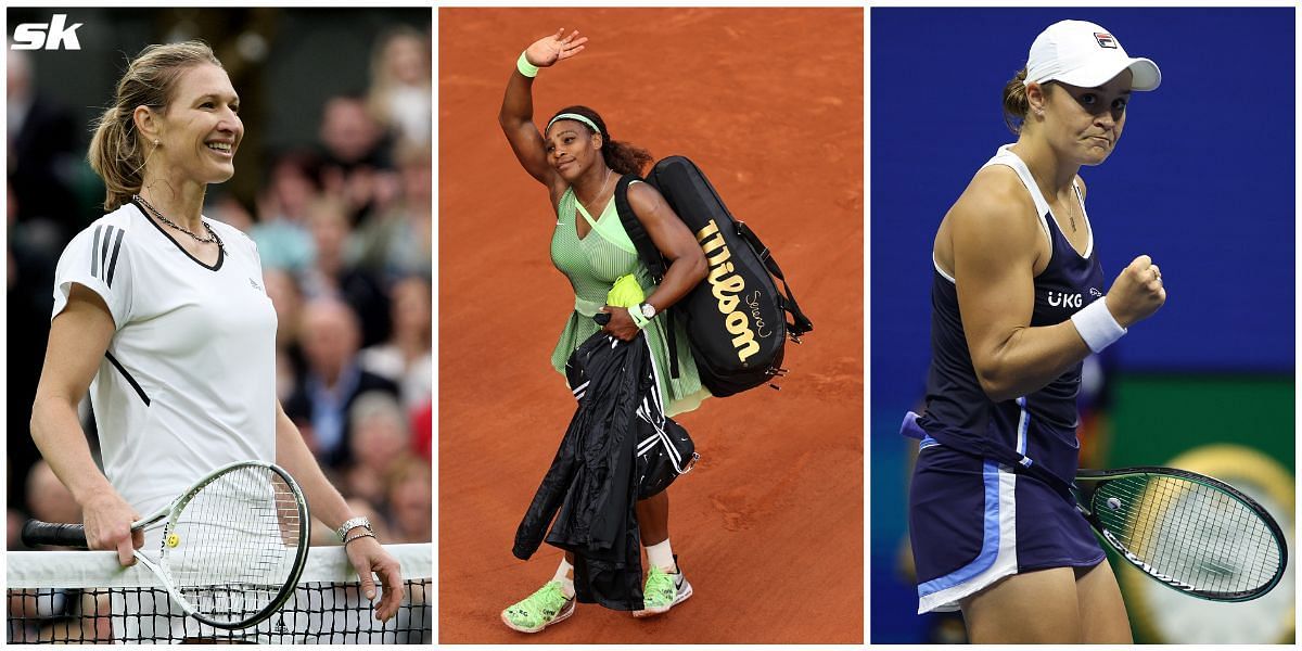 Steffi Graff, Serena Williams, Ashleigh Barty