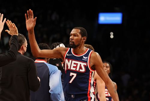 Kevin Durant guided the short-handed Brooklyn Nets to their fourth consecutive win on Thursday