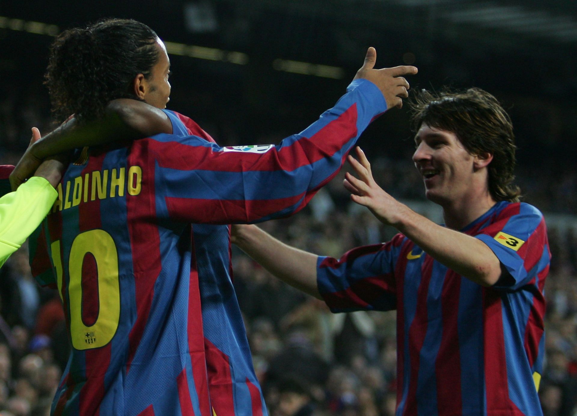 Ronaldinho had a crucial role to play in Messi&#039;s early entry into the senior team