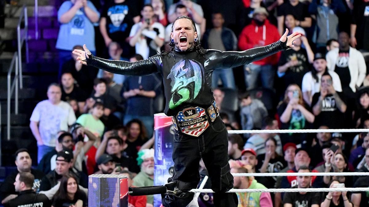 Jeff Hardy won the US Championship in April 2018.