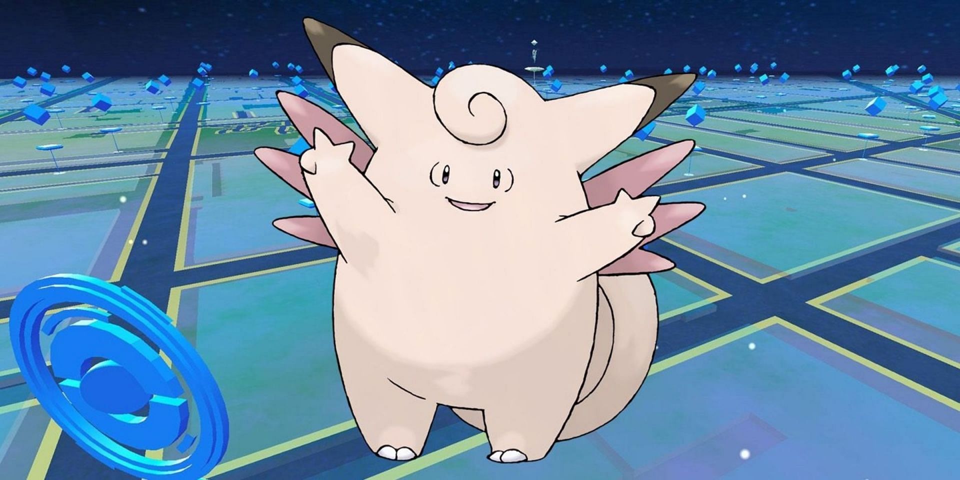 Clefable might not seem like much, but it has emerged as an interesting counter pick towards Giratina in PvP (Image via Niantic)