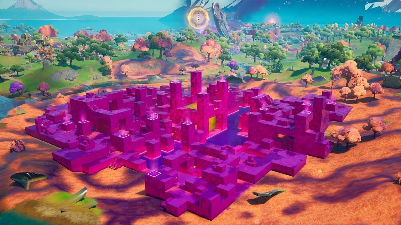 The Cubes converged, but the corruption did not stop spreading (Image via Epic Games)