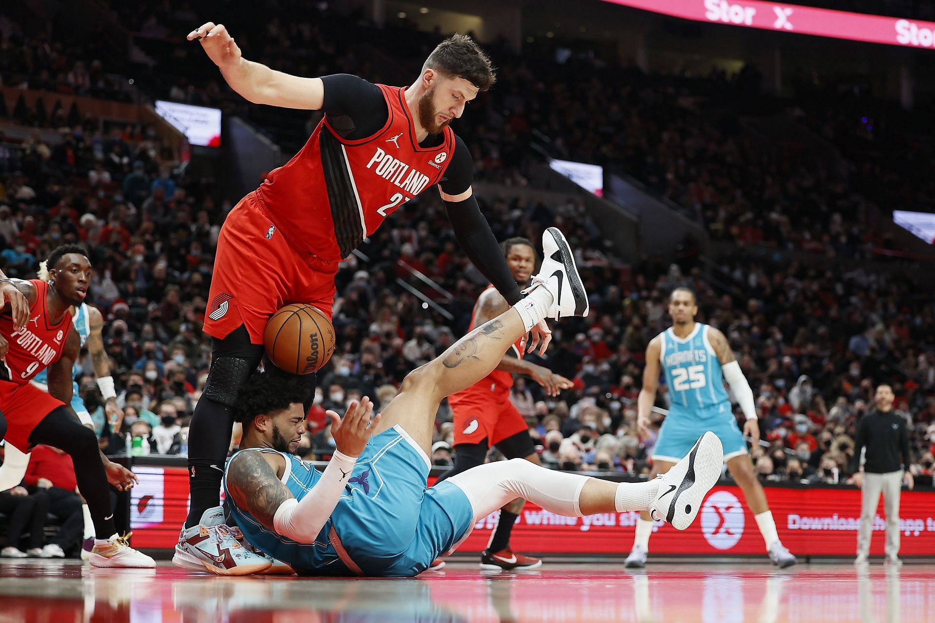 Charlotte Hornets v Portland Trail Blazers