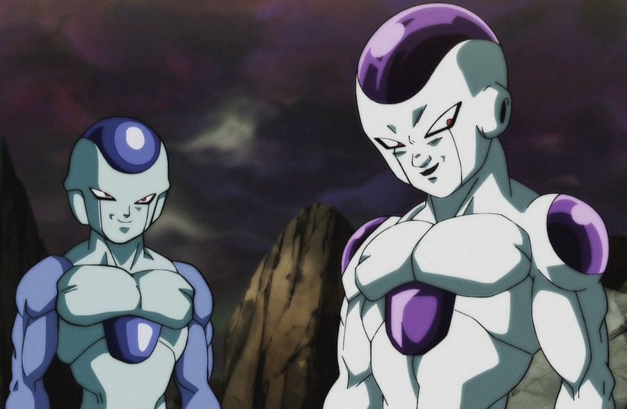 Frost and Frieza as seen in the Tournament of Power. (Image via Toei Animation)